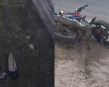 Две юные сестры разбились на мотоцикле, младшую спасают врачи: детали и кадры трагедии на Волыни