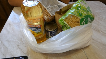 Безкоштовні продукти для ВПО в Одеській області