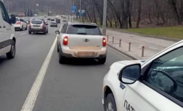 П'яний у мотлох водій поставив на вуха весь Київ: кадри з місця інциденту