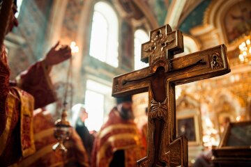 Великий піст, Христос, розп'яття, храм
