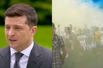 Масштабний бунт в центрі Києва, тисячі людей рушили до Офісу Зеленського: кадри з місця подій