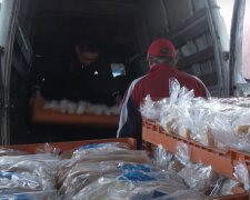 Бесплатные продукты для ВПЛ и пенсионеров в Днепре