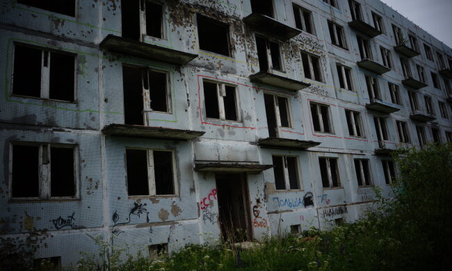 дом, разруха