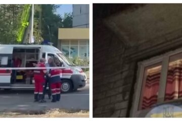 Балкон с людьми рухнул в Кривом Роге: кадры и детали ЧП
