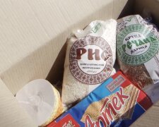 Безкоштовні продукти для ВПО та пенсіонерів в Одеській області