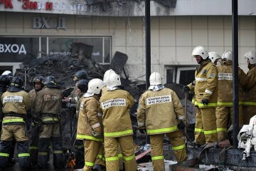 Кемерово, спасатели, пожар в Кемерово