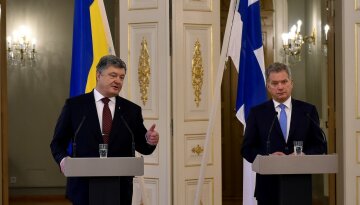 Украина Финляндия Порошенко