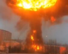 Мощные взрывы прогремели в Москве, столб огня поднялся на десятки метров: кадры ЧП