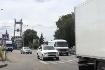 Ограничение движения транспорта в Одесской области