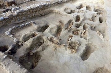 Перу, археология, раскоп