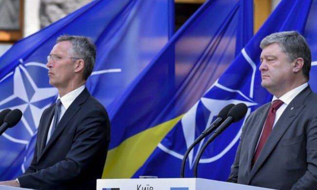 столтенберг, порошенко, нато