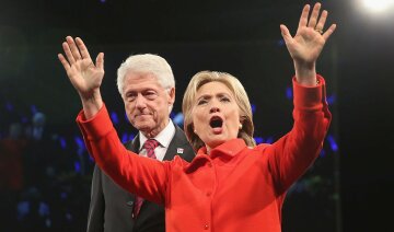 Билл и Хиллари Клинтон