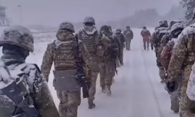 ВСУ, зима, война