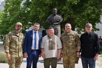  у Києво-Печерській лаврі освятили погруддя гетьмана Івана Мазепи