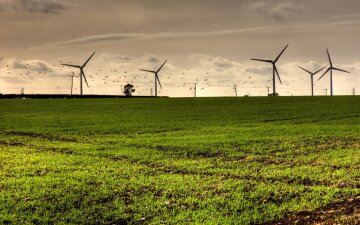 ветряки, возобновляемая энергия