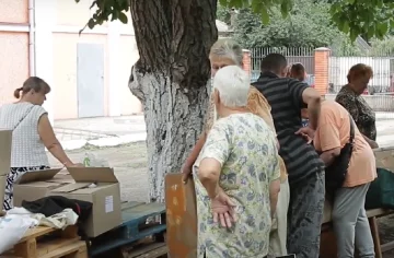 Гуманитарная помощь для пенсионеров в Николаевской области