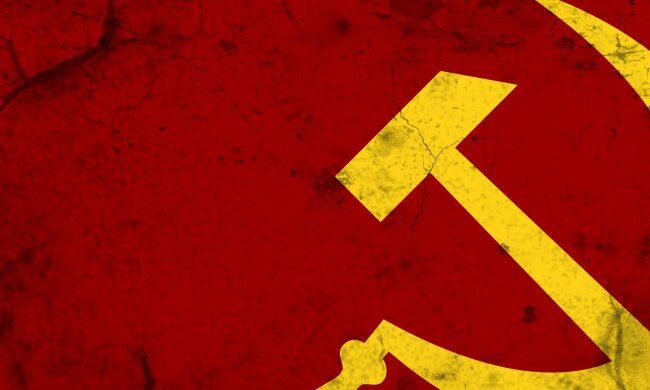 СССР, флаг, серп и молот, Советский союз, Россия