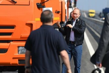 путин крымский мост