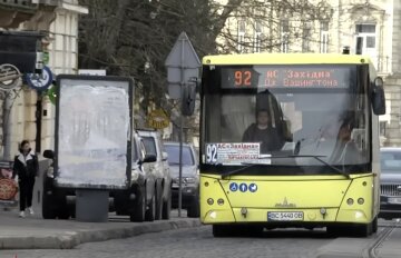 Ограничение движения транспорта во Львове
