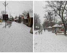 "Взимку місто не впізнати": снігопад засипав український курорт, замети прикрашають кожну лавочку, фото