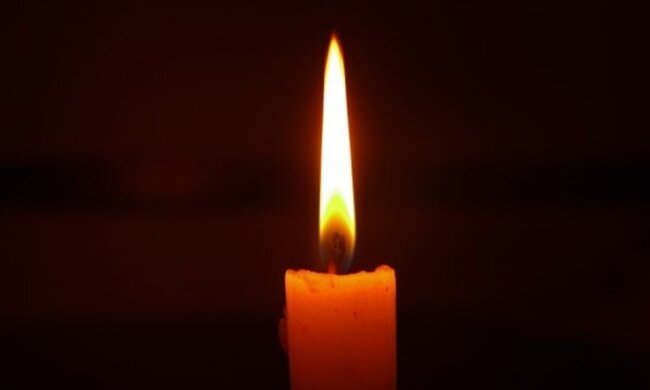 Свічка, траур, день пам'яті
