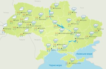 погода в Украине