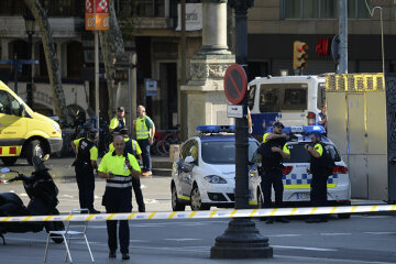Теракт Барселона полиция Испания