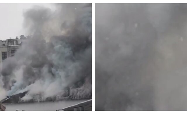 Слышно, как трещит шифер: сильный пожар разгорелся в Харькове, видео и первые подробности