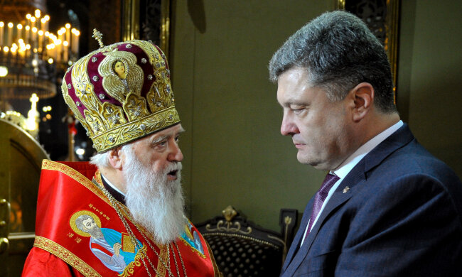 филарет и петр порошенко