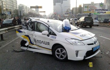 ДТП Киев авария машина полиция