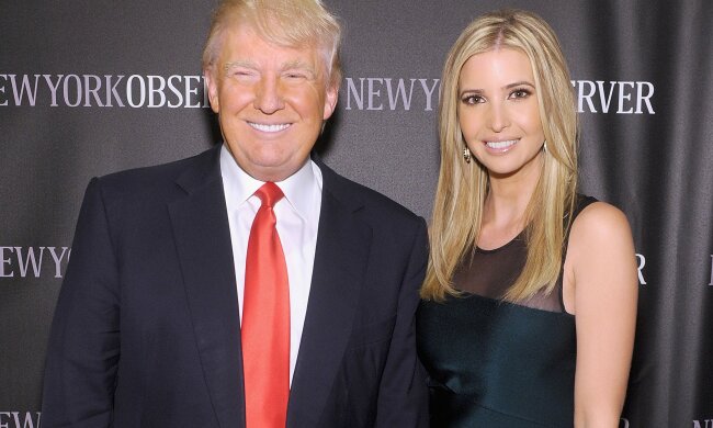 Дональд и Иванка Трамп