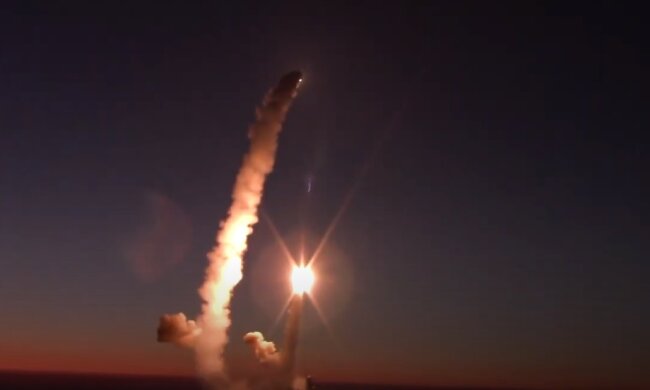 ракеты Калибр, обстрел, Черное море