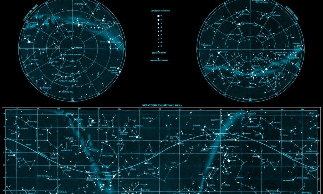 Карта звездного неба