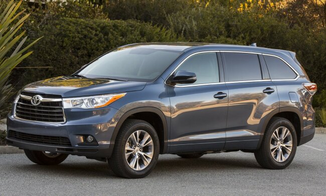 авто, иномарка, Toyota Highlander , внедорожник