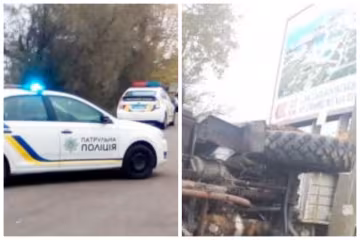 Грузовик с военными попал в ДТП на трассе Одессы, движение остановлено: фото и первые детали аварии