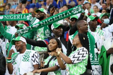 болельщики