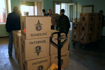 Гуманитарная помощь пенсионерам в Запорожье