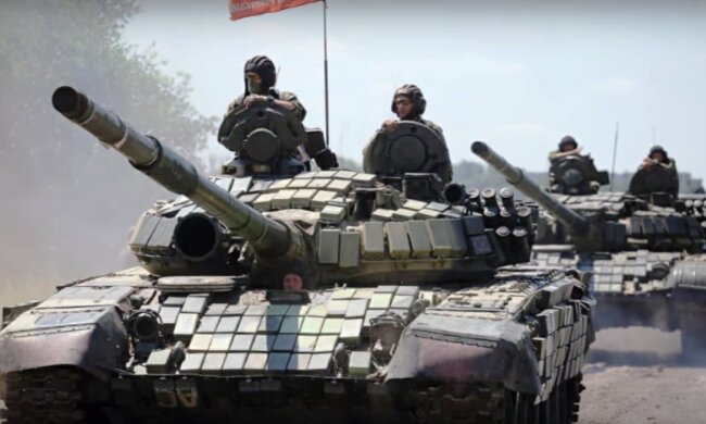 война, Донбасс, АТО, танки, РФ, террористы, боевики