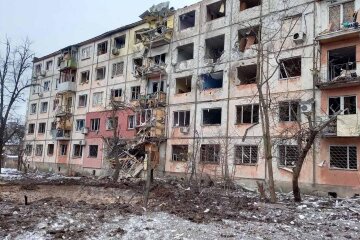 война, руины, Харьков, дом