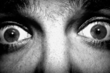глаза, страх, ужас