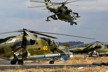 Сирия вертолет РФ