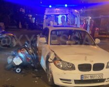 П'яний водій БМВ забрав життя людини в центрі Одеси, кадри: його намагаються відмазати