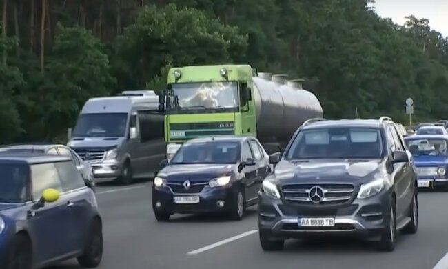Ограничение движения транспорта в Днепре