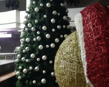 "Якось на душі трошки веселіше стало": новорічну ялинку встановили в Харкові, як вона виглядає