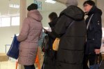 Безкоштовні продукти для ВПО та пенсіонерів у Харкові