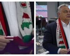 Орбан надел шарф с изображением части Украины в составе Венгрии: разгорается скандал
