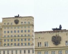 Встановлення ППО на даху будинку Міноборони РФ яскраво висміяли: "Як покращала Москва"