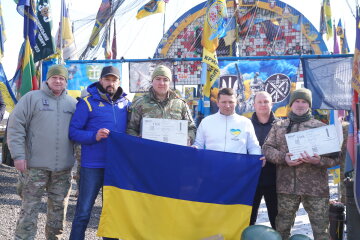 БФ молодежной инициативы «Надежда» Валерия Дубиля и партнер Анатолий Шкрибляк доставили помощь для ВСУ стоимостью 50 млн гривен