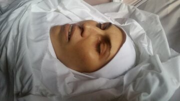 Амина Окуева-фото погребения