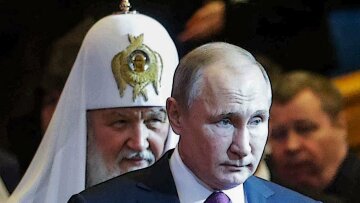 Владимир Путин, патриарх Кирилл